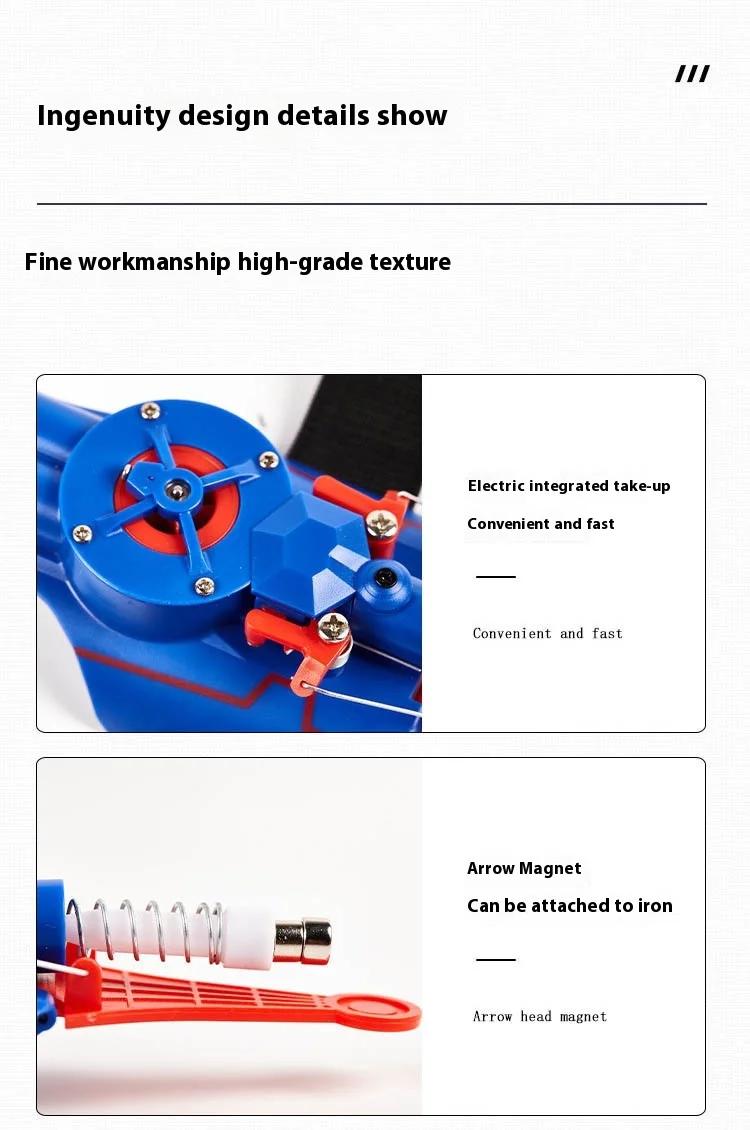 Ml Legends Spiderman Web Shooters Toys Spider Man Wrist Launcher Cosplay Peter Parker Accessories Props Gloves Children Gift Toy | Fugo Best