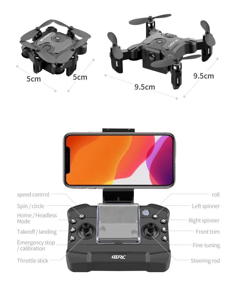 Mini V2 Drone 8k Professional Hd Dual Camera 5G FPV Air Pressure Wifi Remote Control Aircraft Obstacle Avoidance Aerial Drone | Fugo Best