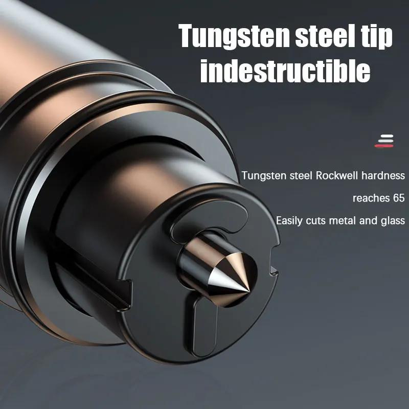Portable Car Safety Hammer Emergency Window Glass Breaker Seat Belt Cutter High Hardness Tungsten Steel Rescue Tool Accessories | Fugo Best
