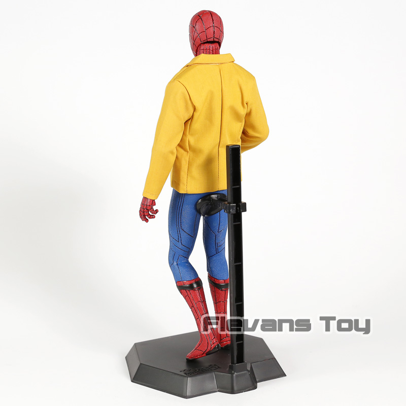 Crazy Toys Spider Man Homecoming Spiderman Peter Parker 1/6 Scale PVC Figure Collectible Model Toy | Fugo Best