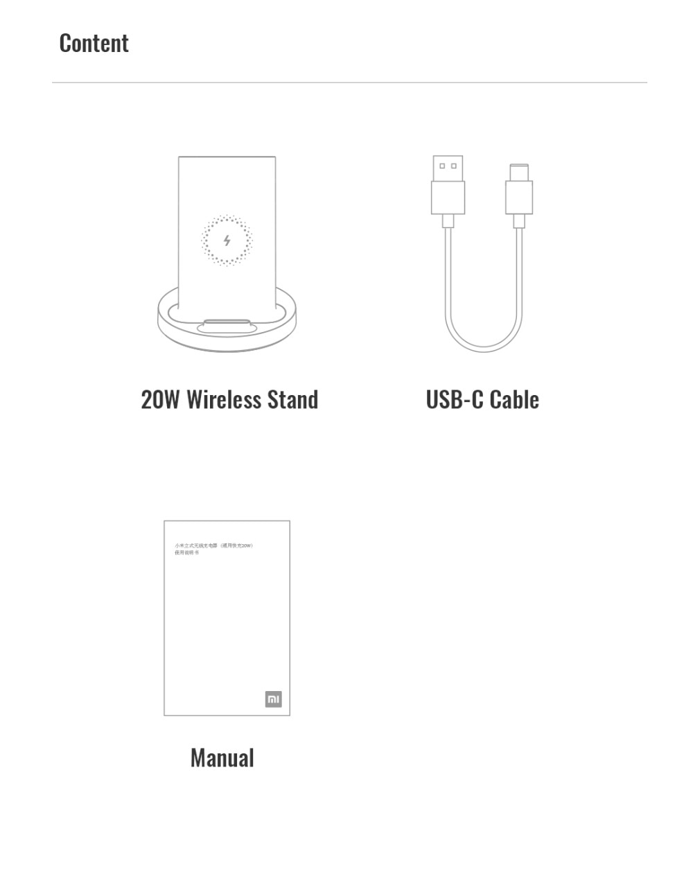 Xiaomi Wireless Charger 20W Max Qi Fast Wireless Charging Stand Horizontal for Mi 9 Pro (20W) MIX 2S Samsung S10 S20 | Fugo Best