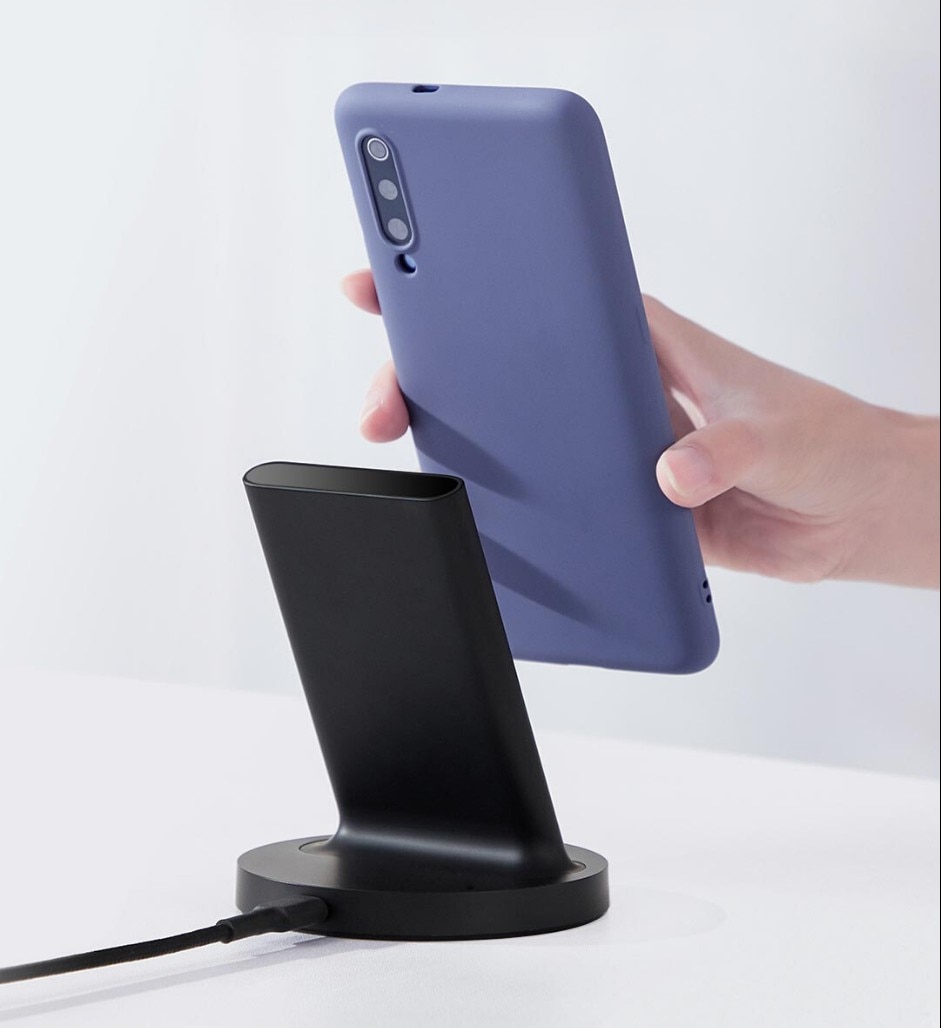 Xiaomi Wireless Charger 20W Max Qi Fast Wireless Charging Stand Horizontal for Mi 9 Pro (20W) MIX 2S Samsung S10 S20 | Fugo Best