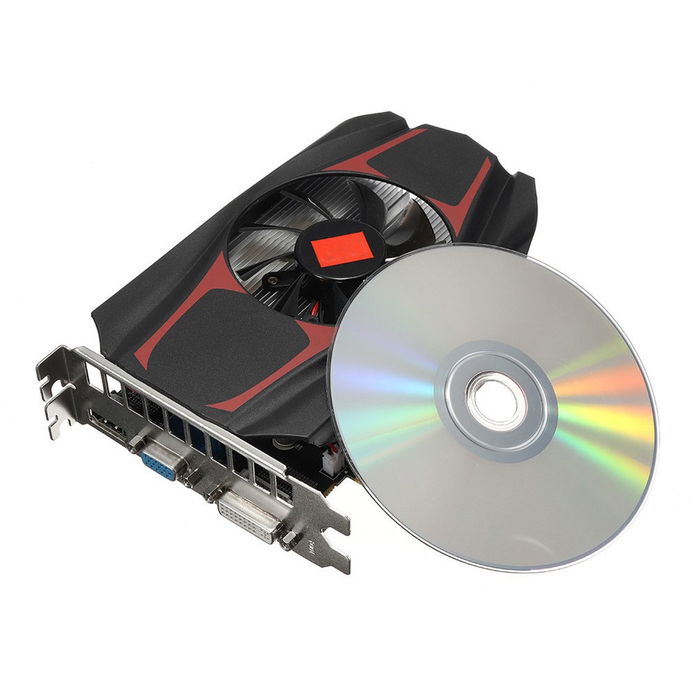 HD7670 4GB Graphics Card 128bit Independent HDI Graphics Card Video Card Desktop Office Home PC Accessories | Fugo Best