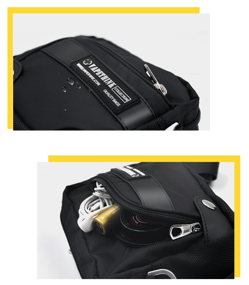 New Case Electronic Cigarette Phone Holder Pch Vape Bag Waterproof Zipper Shoulder Hand Bag Case Bag | Fugo Best