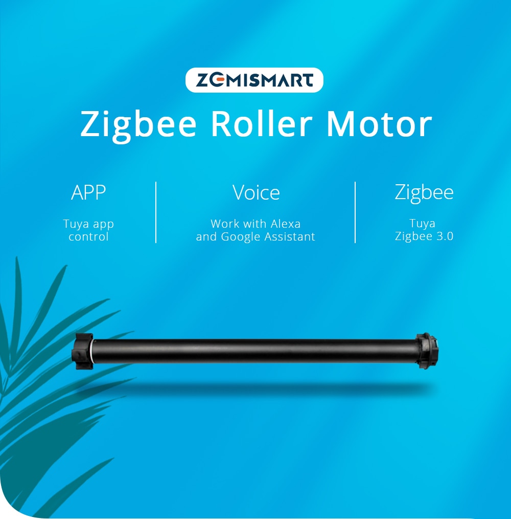 Tuya Zigbee 3.0 Roller Motor For 36 37 38mm Tube Alexa Echo Google Home Smartthings Enable Electric Engine Shutter Rod | Fugo Best