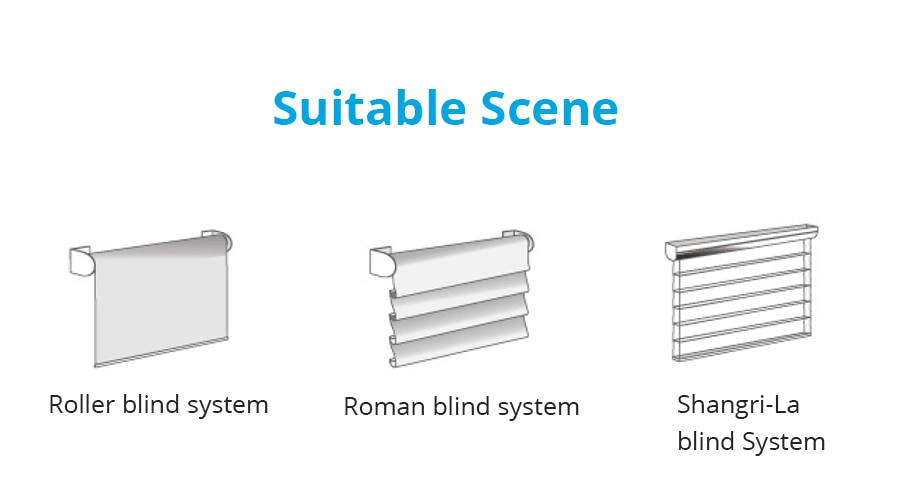 Smart Roller Shade MotorRF Remote Control for 37mm 38mm Tube Motorized Electric Shutter Engine Broadlink | Fugo Best