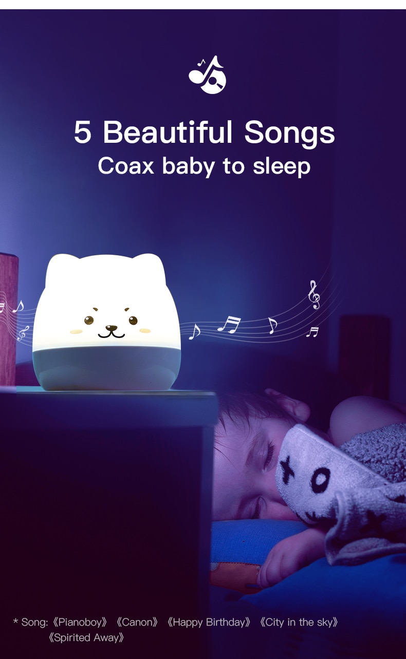 Star Projector Light Colorful Music LED Night Lights For Kids USB Charging/Rotatable/Sing Project lamp Bedroom Party MOONSHADOW | Fugo Best