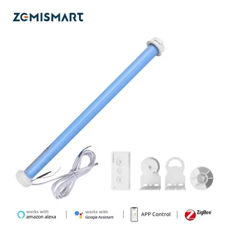 Zemismart Zigbee Smart Roller Shade Motor For 37mm Tube Works with Tuya Alexa Google Home Voice Electric Engine Blinds Shutter | Fugo Best