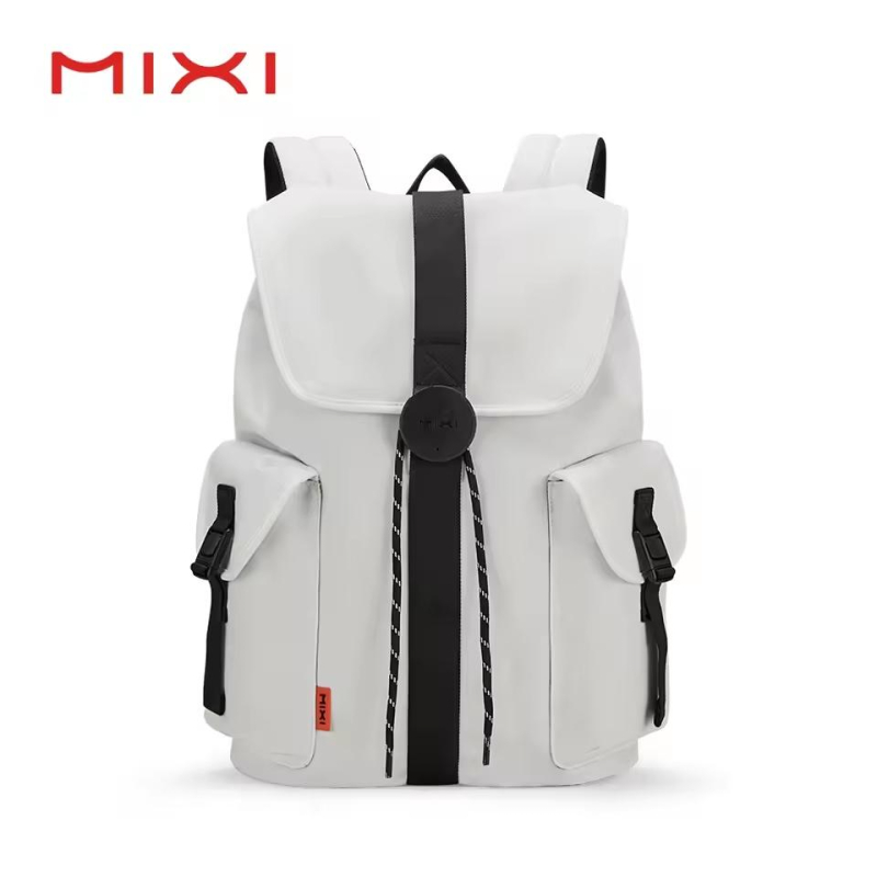Mixi 16 Laptop Backpack Women Men Waterproof Lightweight Casual Weekender Travel Bags College Students Rucksack 17 Inch White | Fugo Best
