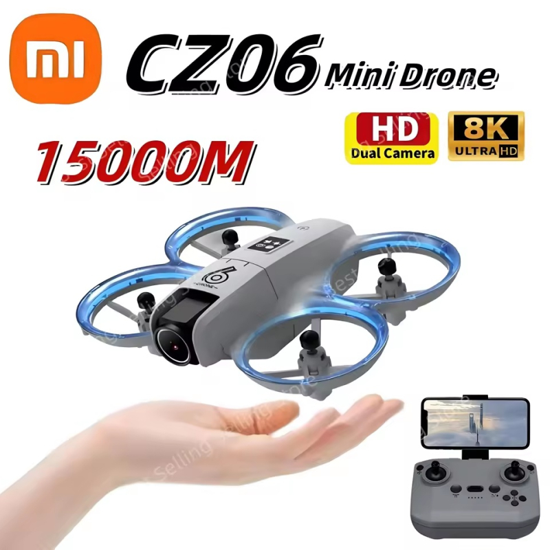 XIAOMI MIJIA CZ06 Mini Drone Professional GPS 8K HD Dual Camera Avoiding Obstacle Brushless Flying Machine Toy UVA RC15000M | Fugo Best