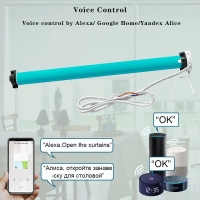 Tuya Zigbee Smart Curtains Motor Roller Blinds Diameter Tubular Electric Shutter For 38mm Alexa Motorized Shade Blackout Curtain | Fugo Best