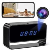 Mini 1080P Camera 2.4G Wifi Clock DVR Video Recorder Home Security Infrared Night Vision Motion Detection Camera | Fugo Best