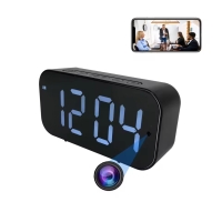 Clock Camera with 1080P HD, Motion Detection, Remote Viewing, Wifi, Recording ??Indoor Security Camera, Smart Bluetooth Speaker | Fugo Best