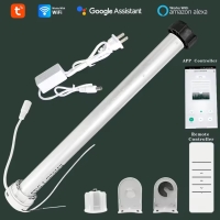 WiFi Mini Motorize Roller Blind Motor 25mm Tuya Smartlife Ap Shutter Shade Engine 38 Tubular Voice Smart Control Home Automation | Fugo Best