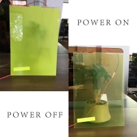 HOHOFILM 6colors 10cmx10cm Smart Film Window Film PDLC sample Switchable Film For Home,Building, hotel, office sticker | Fugo Best