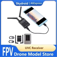 Skydroid UVC Single /Dual Antenna Control Receiver OTG 150CH 5.8G Full Channel FPV Receiver W/Audio for Android Smart Phone PC M | Fugo Best