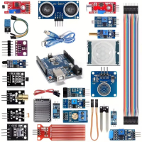 22-in-1 Sensor Module Kit, Project Starter Set Compatible with UNO R3, Nano V3.0, Mega 2560, Mega328, Raspberry Pi | Fugo Best