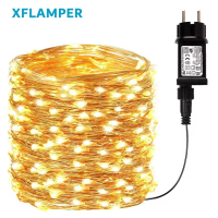50M 100M LED Fairy String Lights Outdoor Waterproof Copper Wire Bendable for Home Garden Party Wedding Christmas Decoration | Fugo Best