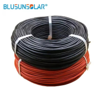 Solar Cable Photovoltaic Wire 1500V 12/10 AWG 4mm2 6mm2 Cable Tinned Copper XLPE Jacket for PV Panels | Fugo Best