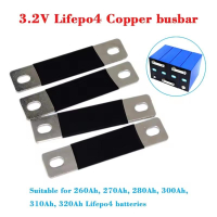 Lifepo4 battery Pure Copper Nickel Plate Busbars for 3.2V 260Ah 280Ah 300Ah 310Ah 320Ah lithium iron phosphate battery connector | Fugo Best