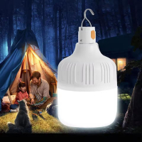Portable Camping Lights Rechargeable lamp Led Light Lantern Emergency Bulb High Power Tents Lighting Flashlight Equipment Bulb | Fugo Best