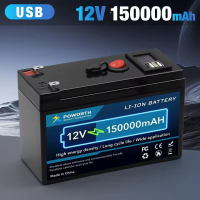 High Quality 12V 150AH Lithium Battery with Built-in BMS fit for Home Storage RV Off-Grid System Solar Power System Marine | Fugo Best