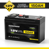 12V 150Ah Lithium LiFePO4 Deep Cycle Battery 4000 Cycles Rechargeable Battery Lithium Iron Phosphate for Solar Wind Power | Fugo Best
