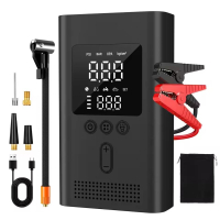 1500A Jump Starter Q9L with Air Compressor 150PSI Digital Tire Inflator Car Charger Booster Starting(9.0 Gas/6.5L Diesel) | Fugo Best