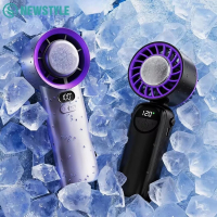  New Handheld Portable Cooling Fan 120 Speeds Adjustable Refrigeration Quite Mini Turbo Fan Type-C High Speed Cold Compress Fan | Fugo Best